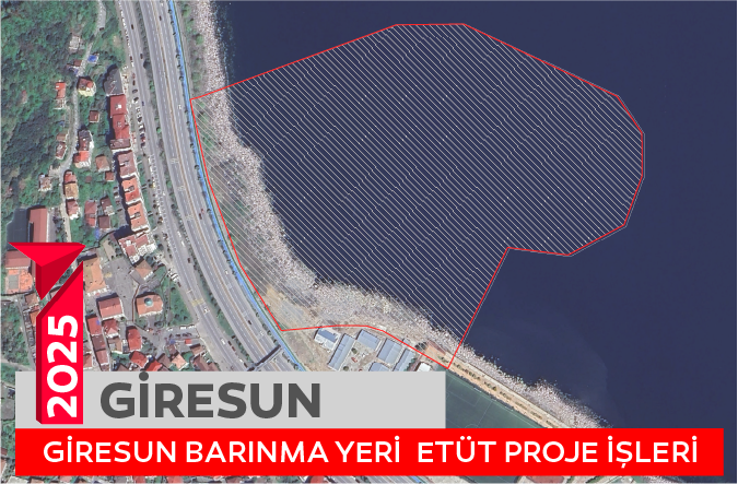 Giresun Barınma Yeri Etüt Proje İşleri